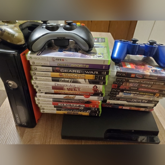 ps3 and xbox 360 system lots of games - Picture 3 of 6